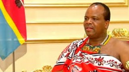 King Mswati III